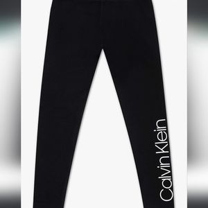 Calvin Klein Performance Womens Black Yoga Pants Size L